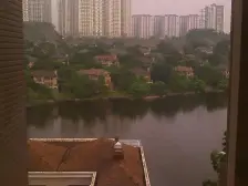 鸟瞰看双湖+无遮挡视野开阔+随时看房