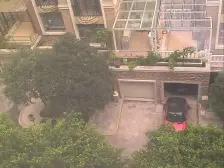 棕榈泉D区清水正四房,全朝中庭住家安静,视野好