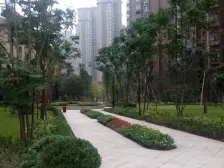 一线高尔夫视野,清水可按自己喜好装修,龙湖物业