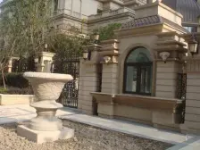 双会所欧式园林景观设计,满5年,南北五房设计