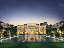 稀有边套150平花园 精装1复2带双层地下室 子母车位