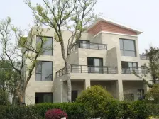 双拼+纯地上两层+500平花园大+纯别墅小区+东临河