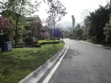 坡岭顿独栋,小区环境优美。装修的,看房子方便,