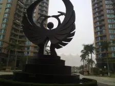 蓝湾国际精装修看全湖景大4房出售