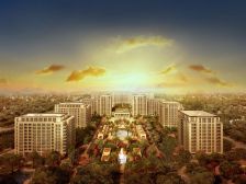 九龙仓本户型一共4套 看泳池 有南北双露台净层高3.6米