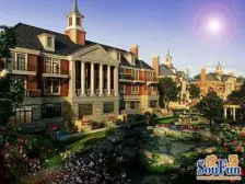 印象城旁丨纯别墅小区 联排西边套带花园丨纯毛坯