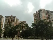 东骏豪苑方正四房,好楼层好户型,朝小区看别墅景观