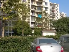 小区第二排C位,隐私好,采光佳,前面有花园可利用