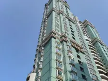 筼筜湖沿湖头排湖景,下楼就是白鹭洲公园
